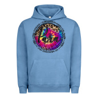 Pigment Pebble Blue para life Urban Hoodie - MaliasSmallBusiness