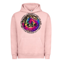 Pigment Salmon para life Urban Hoodie - MaliasSmallBusiness