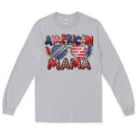 Moon Dust American mama Long Sleeve Tee - Zillion Design Studio