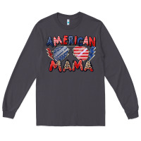 Smoke American mama Long Sleeve Tee - Zillion Design Studio