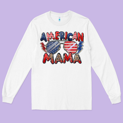 Long Sleeve Tee American mama