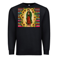 Black our lady of guadalupe Premium Sweatshirt - JahusDesignShop