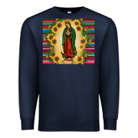 Navy our lady of guadalupe Premium Sweatshirt - JahusDesignShop