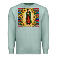 Seafoam our lady of guadalupe Premium Sweatshirt - JahusDesignShop