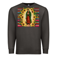 Smoke our lady of guadalupe Premium Sweatshirt - JahusDesignShop