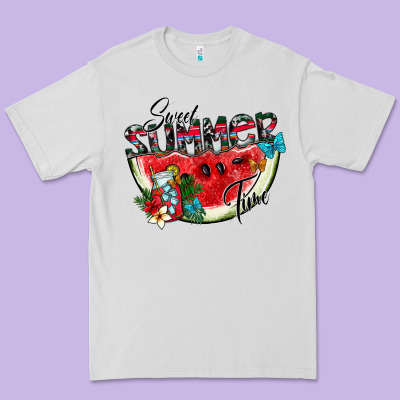 Sweet Summer Time Premium Tee Designed By Sublimationcraftshop