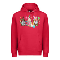 Cardinal easter gnomies Premium Hoodie - MaliasSmallBusiness