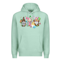 Seafoam easter gnomies Premium Hoodie - MaliasSmallBusiness
