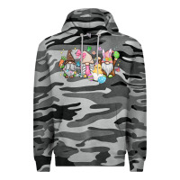 Slate Camo easter gnomies Premium Hoodie - MaliasSmallBusiness
