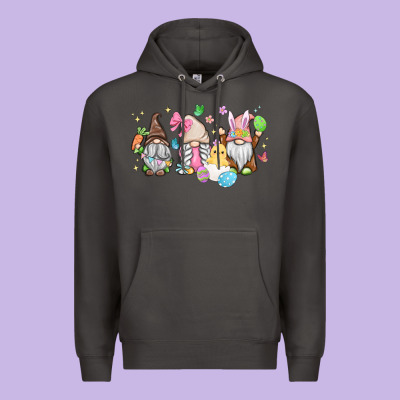 Easter Gnomies Premium Hoodie Designed By Maliassmallbusiness