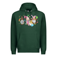 Sports Green easter gnomies Premium Hoodie - MaliasSmallBusiness