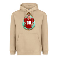 Mushroom american football and western roses teardrop Heavyweight Hoodie - BundleAndBundleShop