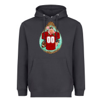 Smoke american football and western roses teardrop Heavyweight Hoodie - BundleAndBundleShop