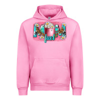 Fuchsia Pink mom fuel Urban Hoodie - NancyCooperArtShop