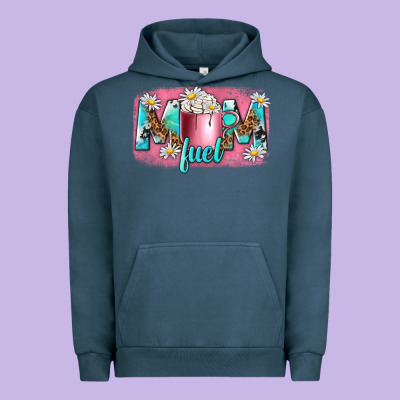 Mom Fuel Urban Hoodie Designed By Nancycooperartshop