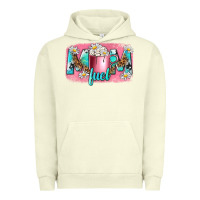 Pigment Pistachio mom fuel Urban Hoodie - NancyCooperArtShop