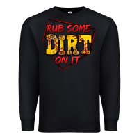 Black rub some dirt on it softball Premium Sweatshirt - Jasminsmagicworld