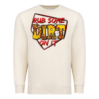 Sandshell rub some dirt on it softball Premium Sweatshirt - Jasminsmagicworld