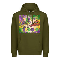 Army Green i'm catchin' if you're throwin Premium Hoodie - MaliasSmallBusiness