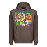 Coffee i'm catchin' if you're throwin Premium Hoodie - MaliasSmallBusiness