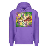 Purple i'm catchin' if you're throwin Premium Hoodie - MaliasSmallBusiness