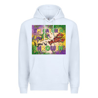 White i'm catchin' if you're throwin Premium Hoodie - MaliasSmallBusiness