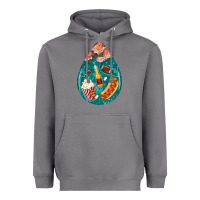 Storm american football and western roses teardrop Heavyweight Hoodie - BundleAndBundleShop