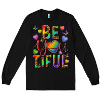 Black pride be you tiful Long Sleeve Tee - texasbilliewilder