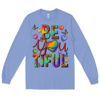 Colony Blue pride be you tiful Long Sleeve Tee - texasbilliewilder