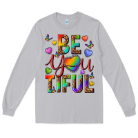 Moon Dust pride be you tiful Long Sleeve Tee - texasbilliewilder