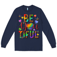 Navy pride be you tiful Long Sleeve Tee - texasbilliewilder