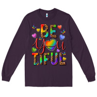 Plum pride be you tiful Long Sleeve Tee - texasbilliewilder