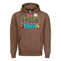 Chestnut para squad Zipper Hoodie - Zillion Design Studio