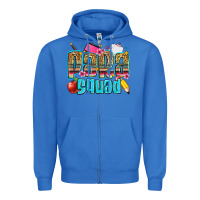 True Royal para squad Zipper Hoodie - Zillion Design Studio