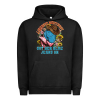 Pigment Black lord have mercy baby got her blue jeans on Urban Hoodie - NancyCooperArtShop