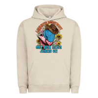 Pigment French Oak lord have mercy baby got her blue jeans on Urban Hoodie - NancyCooperArtShop