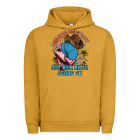 Pigment Peanut Butter lord have mercy baby got her blue jeans on Urban Hoodie - NancyCooperArtShop