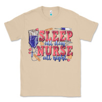 Mushroom sleep all day nurse all night Classic Tee - texasbilliewilder