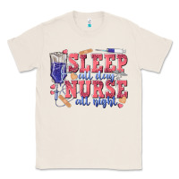 Natural sleep all day nurse all night Classic Tee - texasbilliewilder