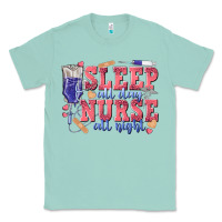 Seafoam sleep all day nurse all night Classic Tee - texasbilliewilder