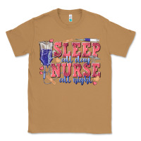 Toasted Coconut sleep all day nurse all night Classic Tee - texasbilliewilder