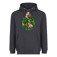 Smoke american football and western roses teardrop Heavyweight Hoodie - BundleAndBundleShop
