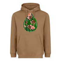 Toasted Coconut american football and western roses teardrop Heavyweight Hoodie - BundleAndBundleShop
