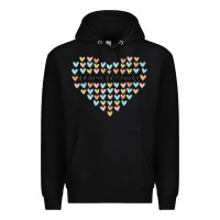 Black 100 days of school Premium Hoodie - MaliasSmallBusiness