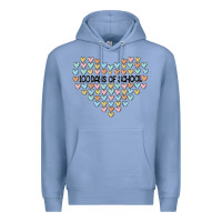 Colony Blue 100 days of school Premium Hoodie - MaliasSmallBusiness