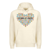 Sandshell 100 days of school Premium Hoodie - MaliasSmallBusiness
