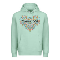 Seafoam 100 days of school Premium Hoodie - MaliasSmallBusiness