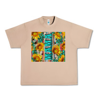 Burro mama wıth sunflowers and gemstone Urban Heavy Tee - Artiststas