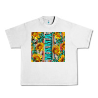 Lunar Rock mama wıth sunflowers and gemstone Urban Heavy Tee - Artiststas