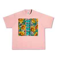 Mama Wıth Sunflowers And Gemstone Urban Heavy Tee | Teevron